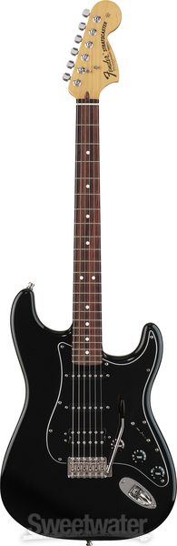 Fender Deluxe Fat Strat - Black | Sweetwater