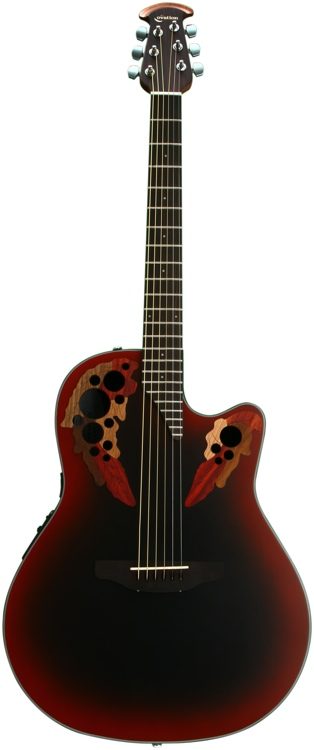 Ovation Celebrity Elite CE44-RRB - Reverse Red Burst