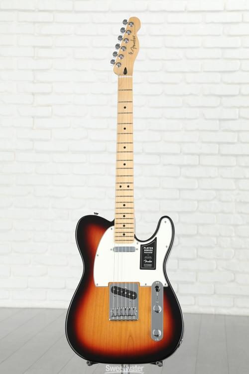 Fender Player Telecaster - 3-Tone Sunburst with Maple Fingerboard