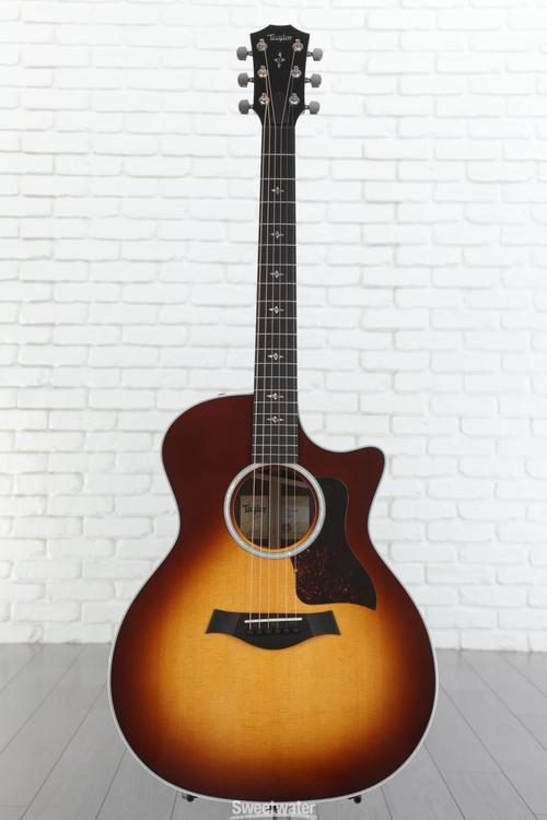 Taylor 414ce V-Class Special-Edition Grand Auditorium Acoustic-Electric  Guitar - Woodwind & Brasswind