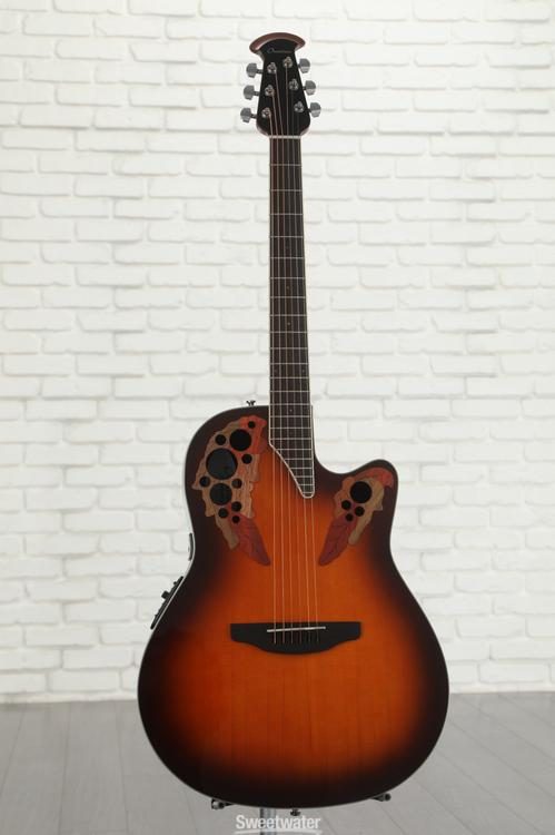 Ovation CE48-1 Celebrity Super Shallow Sunburst guitare éle
