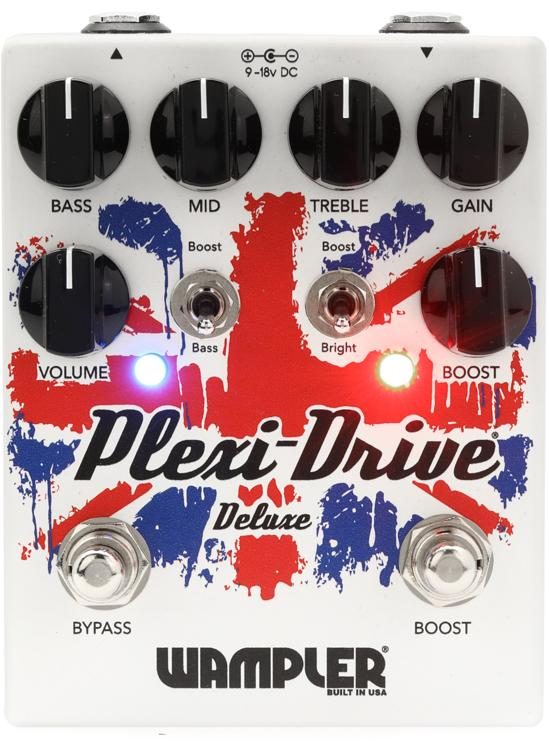 Wampler Pedals Plexi Drive オーバードライブ 歪み 楽天市場】【送料無料】Wampler Pedals Plexi Drive Deluxe