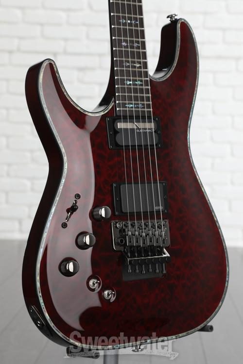 Schecter Hellraiser C-1 FR-S Left-handed - Black Cherry | Sweetwater