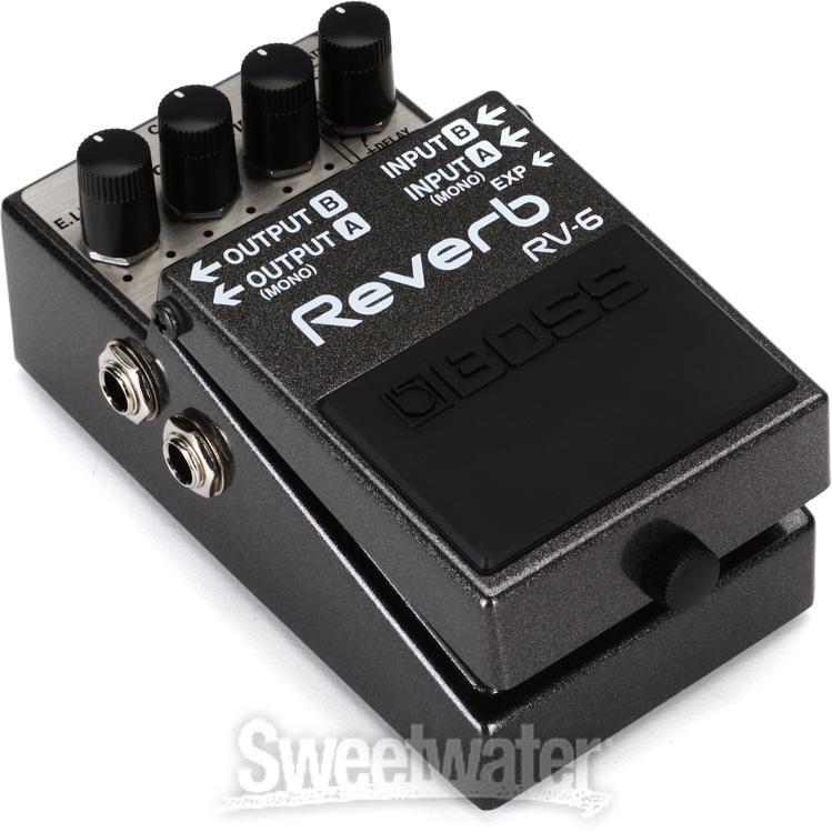 Boss RV-6 Digital Reverb Pedal Reviews | Sweetwater