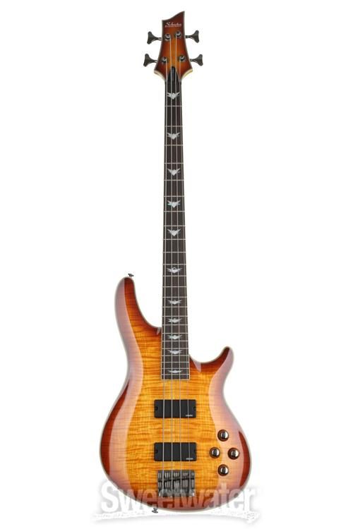 Schecter Omen Extreme-4 Bass Guitar - Vintage Sunburst | Sweetwater