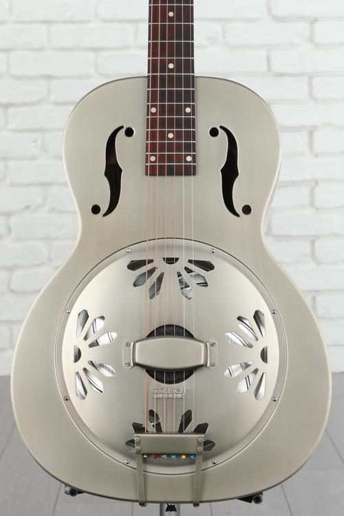 Gretsch G9201 Honey Dipper Round-Neck Metal Resonator - Brass Body