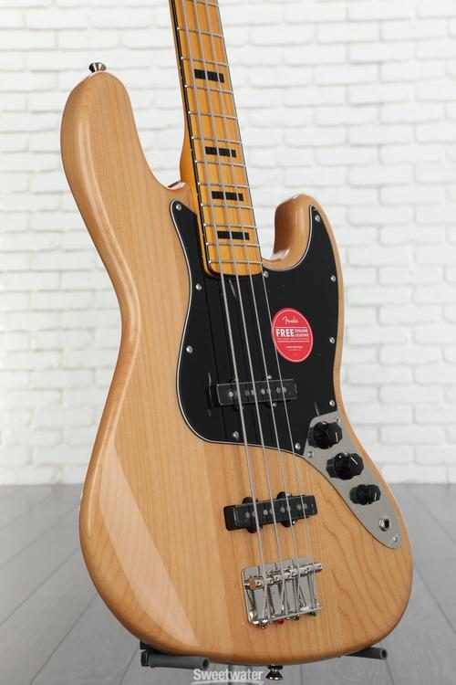 Squier Classic Vibe '70s Jazz Bass - Natural | Sweetwater