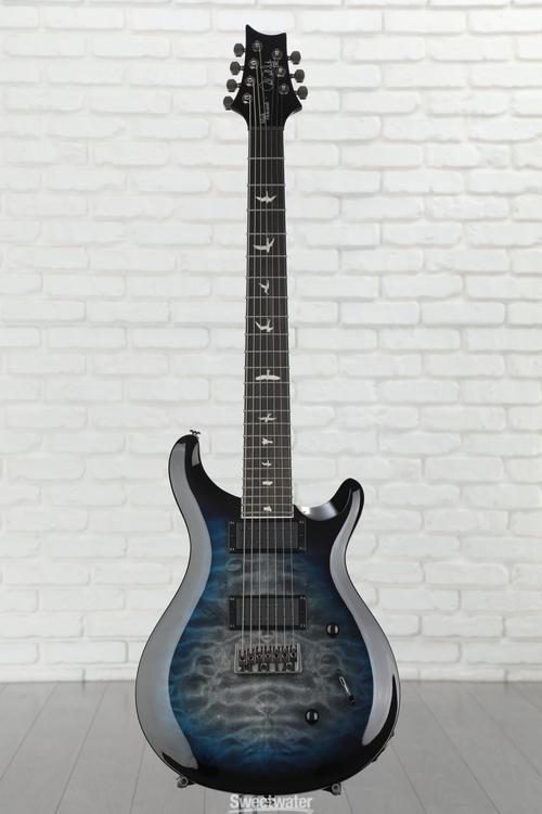 PRS SE Mark Holcomb SVN Signature 7-string Electric Guitar - Holcomb Blue  Burst