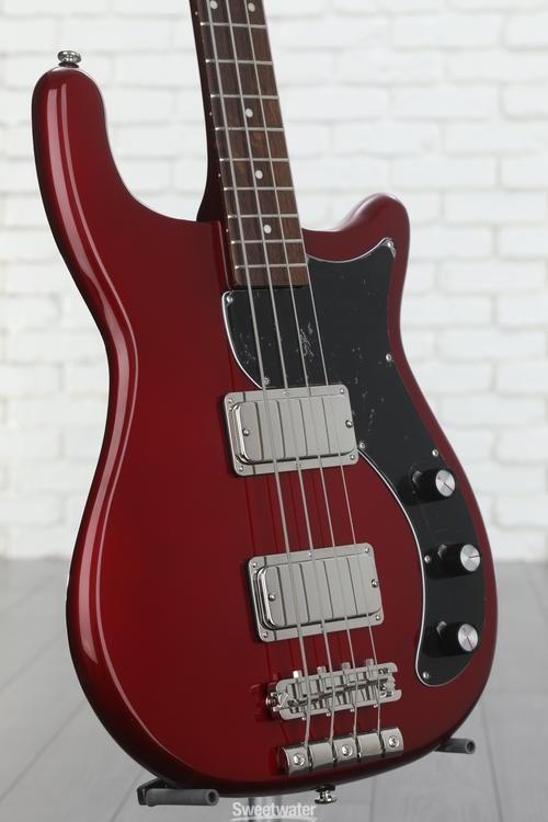 Epiphone Embassy Bass Guitar - Sparkling Burgundy