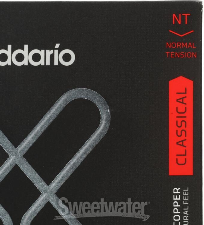 D'Addario XTC45FF XT Silver-plated Classical Guitar Strings - Normal  Tension with Carbon Trebles