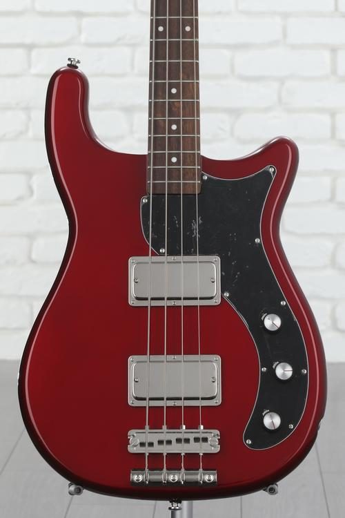 Epiphone Embassy Bass Guitar - Sparkling Burgundy | Sweetwater