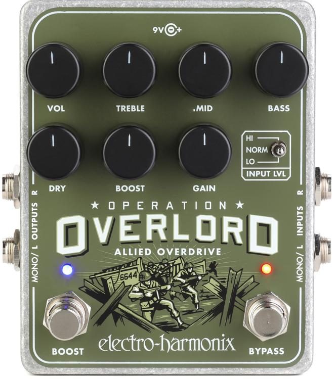 Electro-Harmonix Operation Overlord Allied Overdrive Pedal
