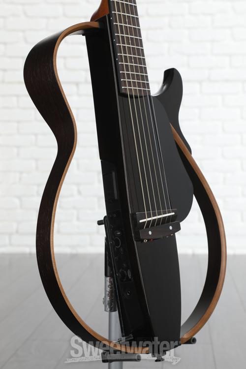 Yamaha SLG200S Silent Guitar - Translucent Black | Sweetwater