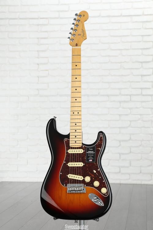 Fender American Professional II Stratocaster - 3 Color Sunburst with Maple  Fingerboard