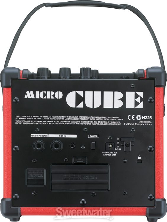 Roland Micro Cube-R - Red | Sweetwater