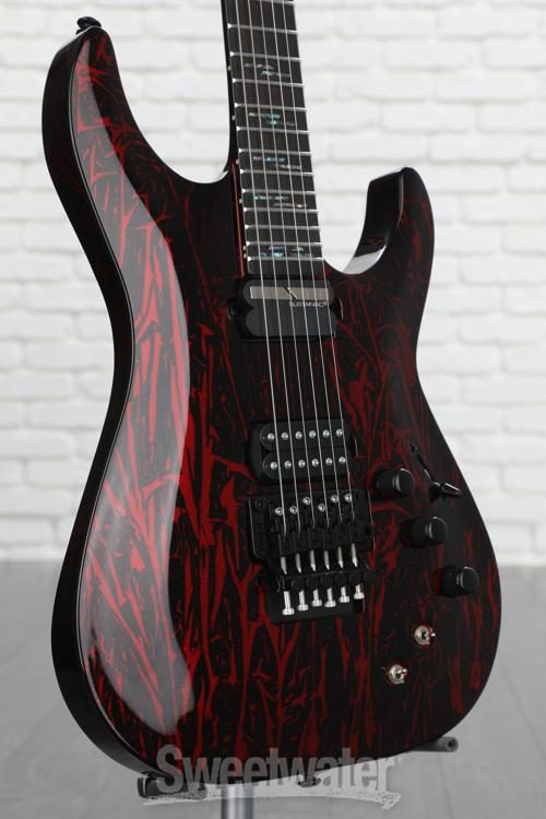 Schecter C-1 FR-S Silver Mountain - Blood Moon | Sweetwater