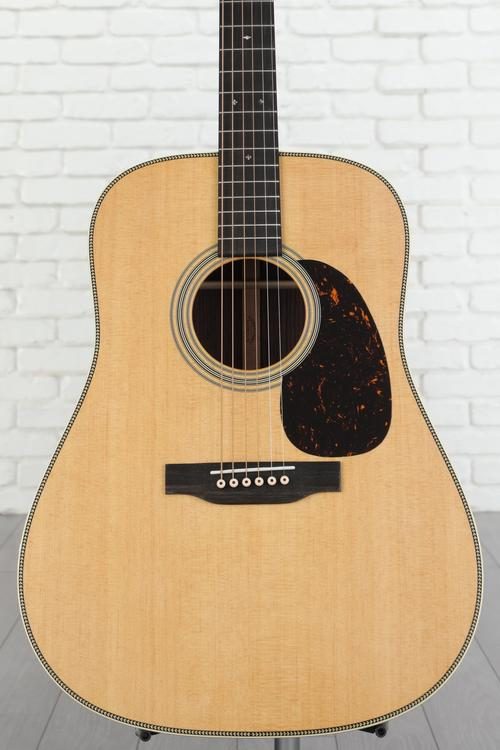 Martin HD-28 Acoustic Guitar - Natural with Aging Toner | Sweetwater