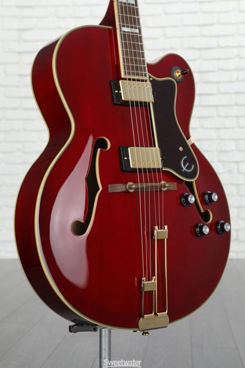 Epiphone Broadway Hollowbody Electric Guitar - Wine Red