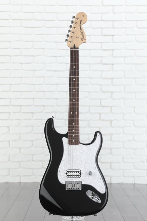 Fender Tom DeLonge Stratocaster Electric Guitar - Black | Sweetwater