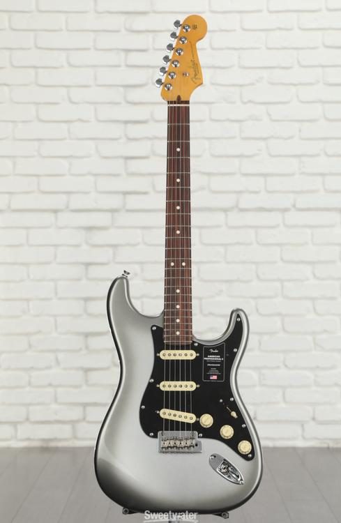 Fender American Professional II Stratocaster - Mercury with Rosewood  Fingerboard