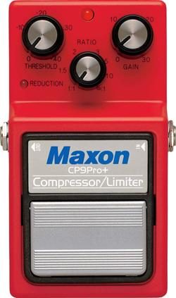 Maxon CP9 Pro+ Compressor/Limiter Pedal | Sweetwater