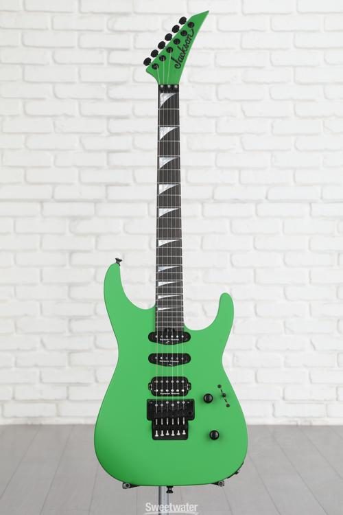 Jackson American Series Soloist SL3 Electric Guitar - Satin Slime Green