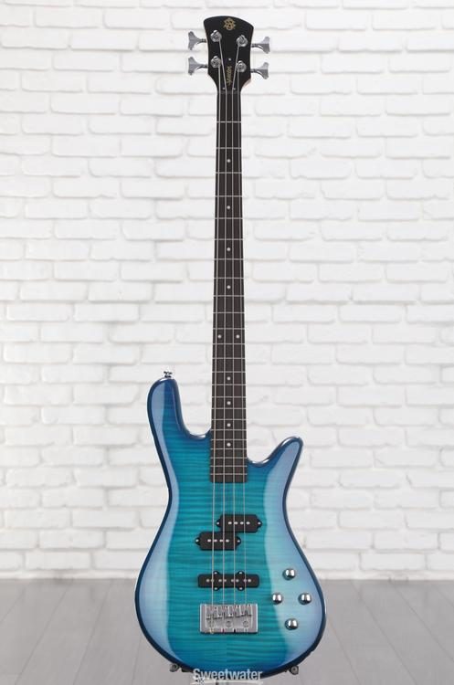 Spector Legend 4 Standard Bass Guitar - Blue Stain Gloss