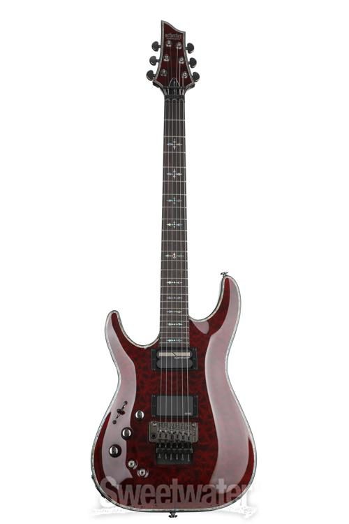 Schecter Hellraiser C-1 FR-S Left-handed - Black Cherry