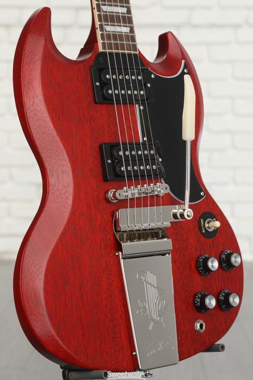 SG Standard '61 Faded Maestro Vibrola Electric Guitar - Vintage