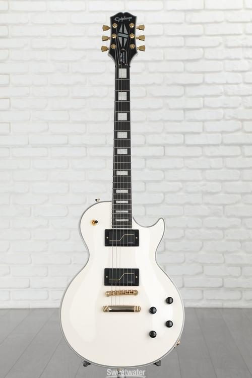 Epiphone Matt Heafy Les Paul Custom Origins Electric Guitar - Bone White