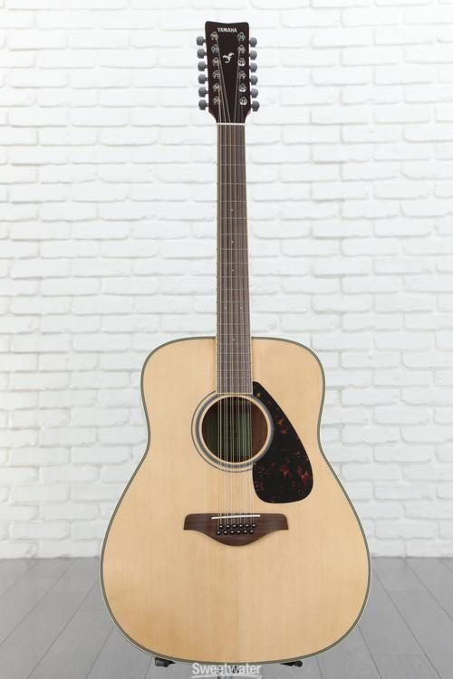 Yamaha FG820-12 12-string Acoustic Guitar - Natural | Sweetwater