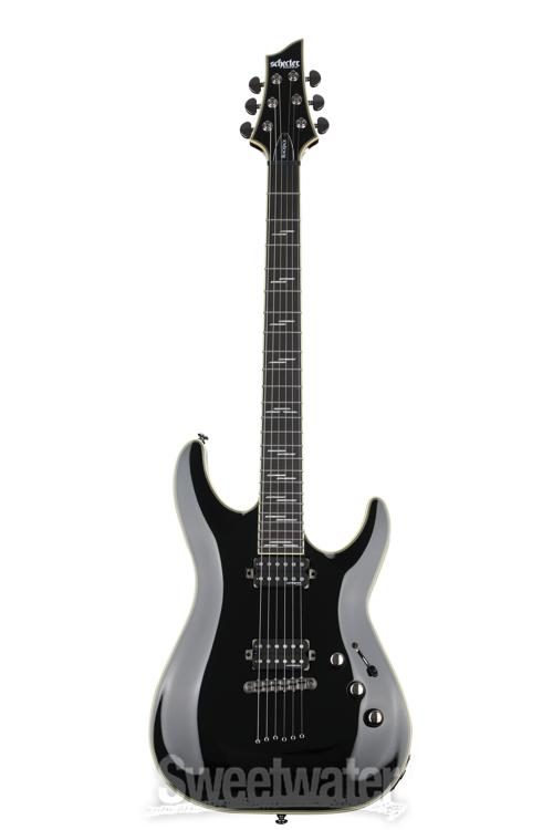 Schecter C-1 Blackjack Electric Guitar - Black Gloss | Sweetwater