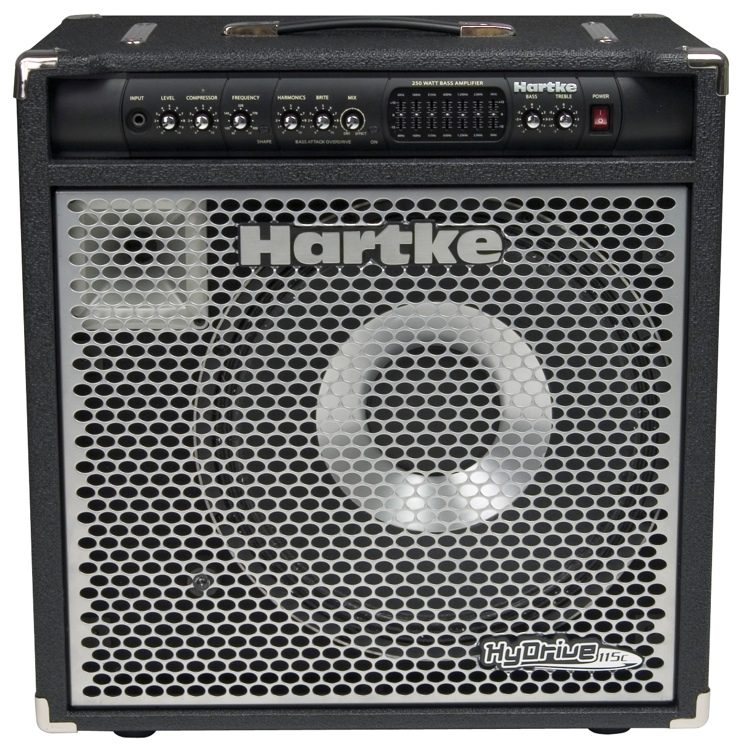 Hartke HyDrive 115C 250 Watt Bass Combo - 1x15