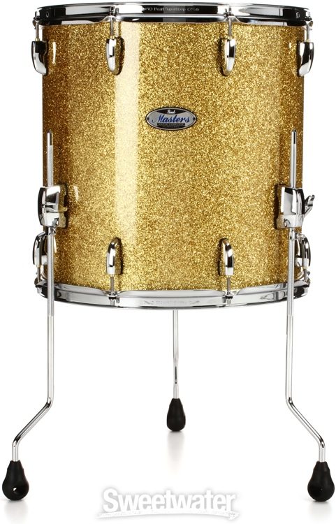 Pearl Masters Maple Complete MCT924XEDP/C 4-piece Shell Pack - Bombay Gold  Sparkle