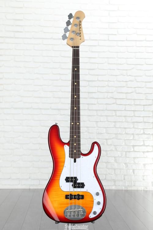 Lakland Skyline 44-64 Deluxe PJ Bass Guitar - Honeyburst