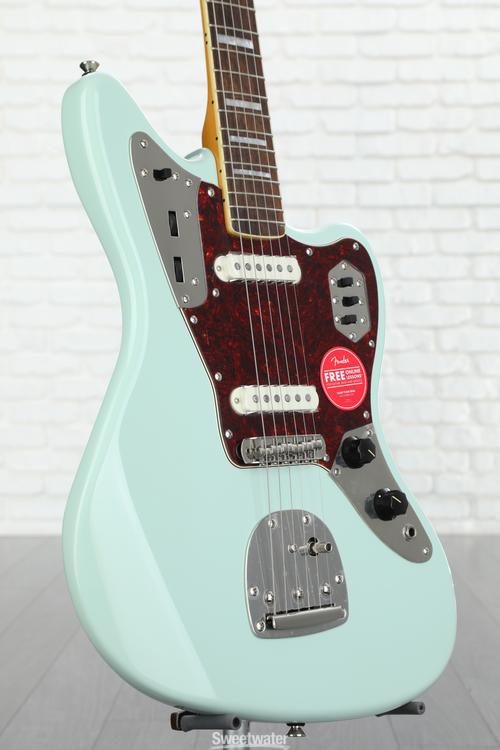 Squier Classic Vibe '70s Jaguar - Surf Green | Sweetwater