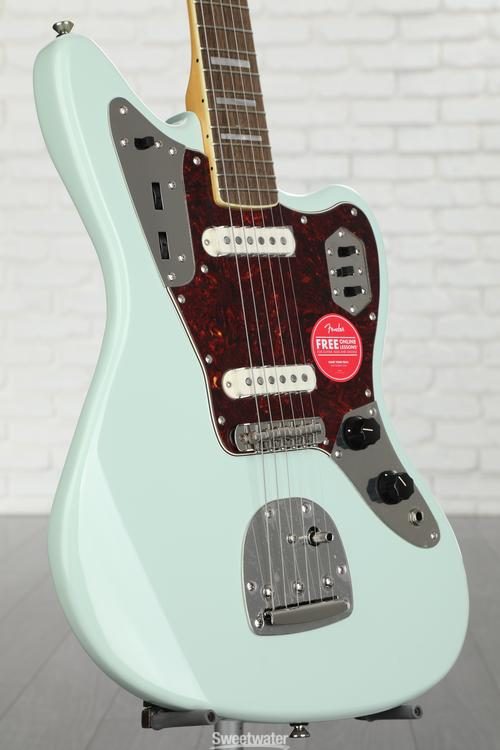 Squier Classic Vibe '70s Jaguar - Surf Green Reviews | Sweetwater