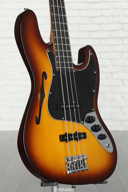 Fender Limited-edition Suona Jazz Bass Thinline - Violin Burst
