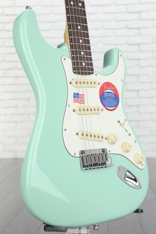 Fender Jeff Beck Stratocaster - Surf Green with Rosewood Fingerboard