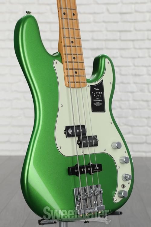 Fender Player Plus Active Precision Bass - Cosmic Jade with Maple  Fingerboard