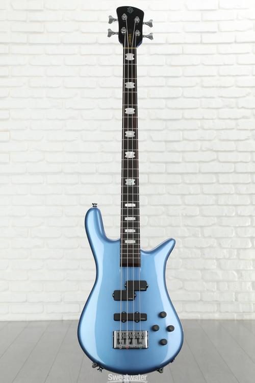 Basse Electrique Spector EURO4CL-MBL - Classic 4 - 4 Cordes Solid Metallic  Blue Gloss