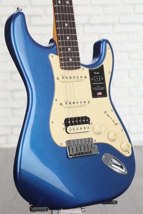 Fender American Ultra Stratocaster HSS - Cobra Blue with Rosewood  Fingerboard