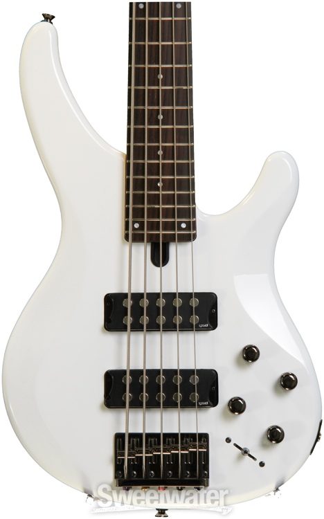 Yamaha TRBX305 5-string Bass Guitar - White