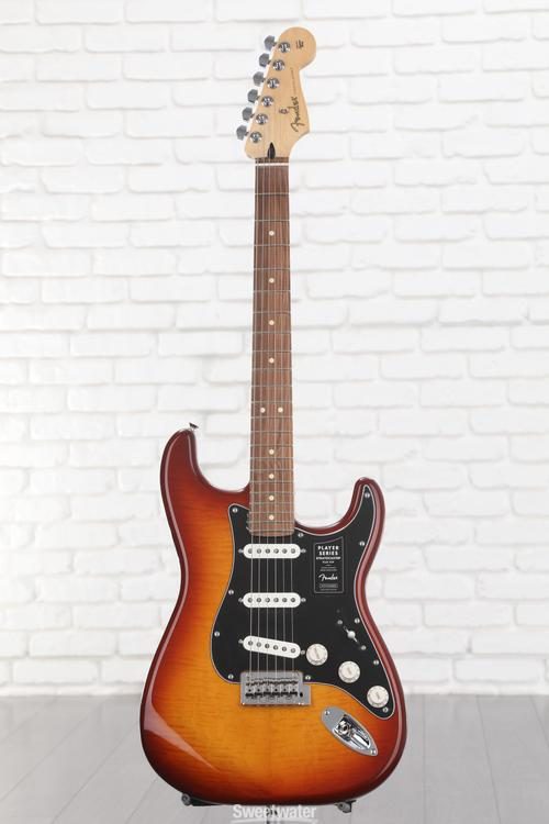 Fender Player Stratocaster Plus Top - Tobacco Sunburst with Pau