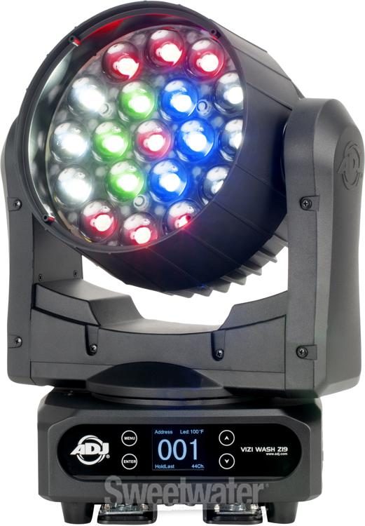 ADJ Vizi Wash Z19 380W LED Moving-Head Beam with Variable Zoom