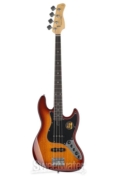 Sire Marcus Miller V3 4-string Bass Guitar - Tobacco Sunburst