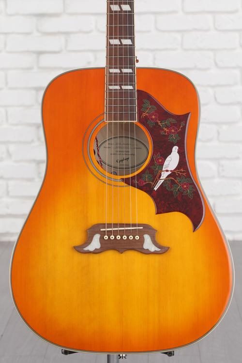 Epiphone Dove Studio Acoustic-electric Guitar - Violin Burst