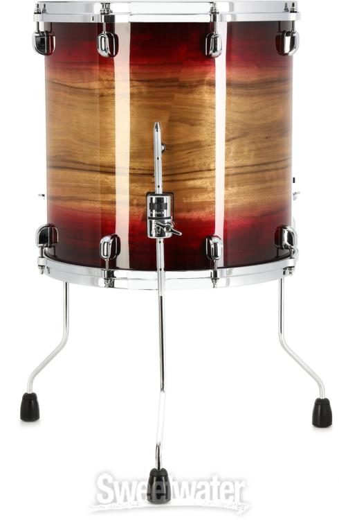 Tama Starclassic Maple Floor Tom - 16 x 16 inch - Ruby