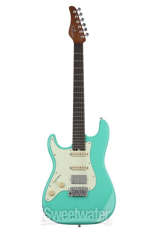 Schecter Nick Johnston Traditional HSS Electric Guitar Atomic Green 