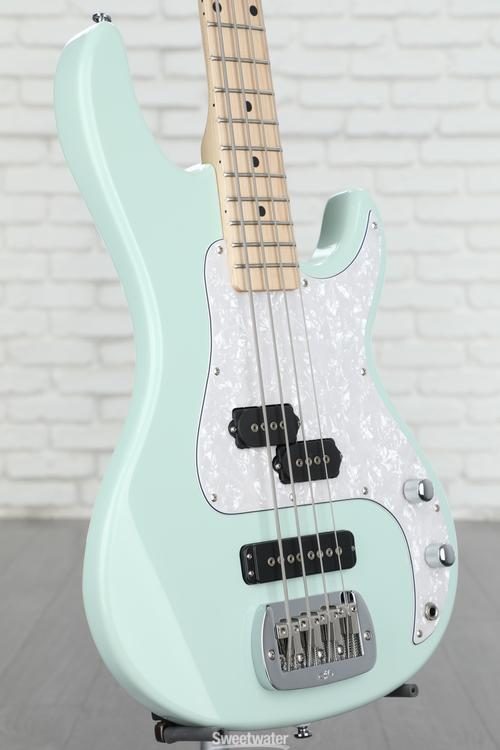 Tribute SB-2 Bass Guitar - Surf Green - Sweetwater